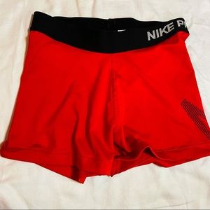 red nike pros